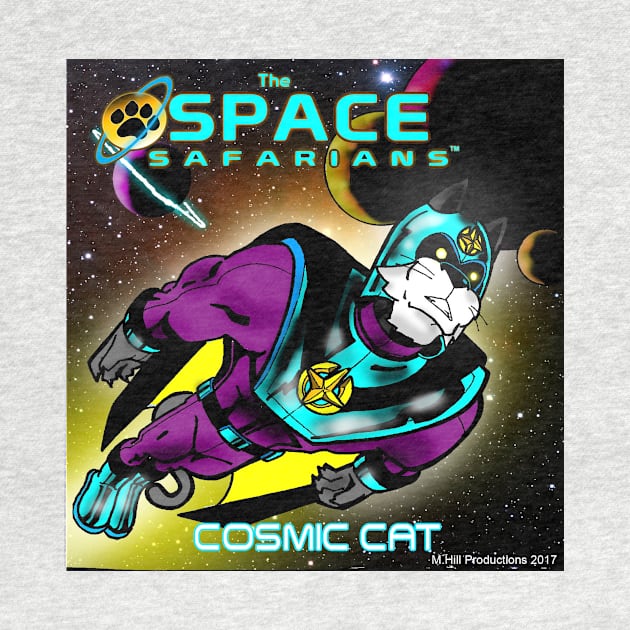 The Space Safarians- Cosmic Cat by DocNebula